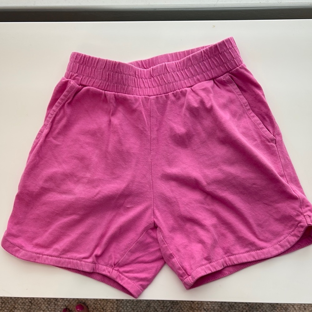 Hannah Andersson Pink Shorts, 6-7